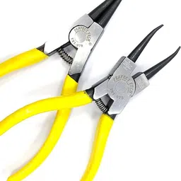 perfect tech Combo Of Snap Ring Lock Plier Internal Straight & External straight Circlip Plier-picture-11