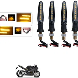 prime zone Front, Rear LED Indicator Light for Bajaj, Hero, Honda, TVS, Suzuki, Universal For Bike Universal For Bike-picture-36