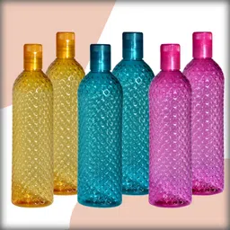 frazix Dimond Design Plastic Fridge,office,Home Water Bottle 1000 ml Bottle-picture-13