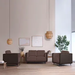 sleepyhead Mojo 2+1+1 Seater Sofa In Crazy Brown Colour-picture-24