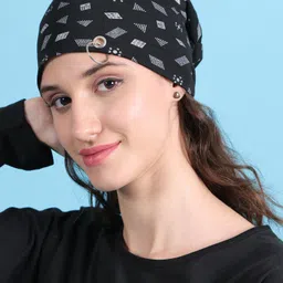 mack jonney Printed Beanie image 1