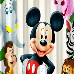 muren White Semisheer Polyester 7 Feet Eyelet Door Curtains image 5