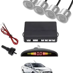 peeps store Universal 4 Silver Reverse Parking Sensor-PS25N861 Universal 4 Silver Reverse Parking Sensor-PS25N861 Parking Sensor-picture-10