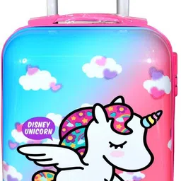 swarn products Small Cabin Suitcase (18 inch) 4 Wheels - Swarn Polycarbonate Unicorn Travel Suitcase Trolley Bag for Kids (Pink-0502)) - Pink-picture-10