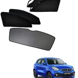 rakrish Rear Window, Side Window Sun Shade For Maruti Suzuki Celerio-picture-18