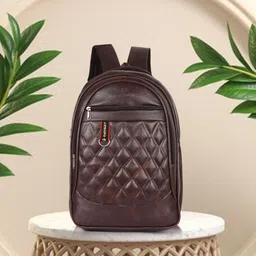 parsley Medium 30 L Laptop Backpack Casual PU Design Laptop College Backpack Unisex-picture-12