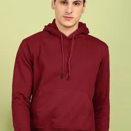 alan jones Men Full Sleeve Solid Hooded Sweatshirt-picture-24