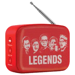 SAREGAMA Carvaan Mini 2.0 5 Watts Bengali Portable Bluetooth Speakers (351 Pre-loaded Songs, SCM04, Sunset Red) image 3
