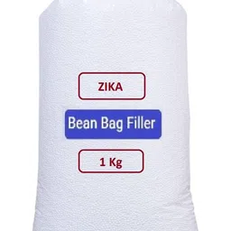 zika Premium 1 Kg Bean Bag Refill/Filler - Earth White Bean Bag Filler Bean Bag Filler-picture-34