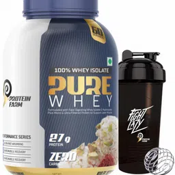 proteinfarm PURE WHEY ISOALTE AND HYDROLYSED PROTEIN 2 KG ,0 CARBS LOW FAT FOR LEAN MUSCLE Whey Protein-picture-13