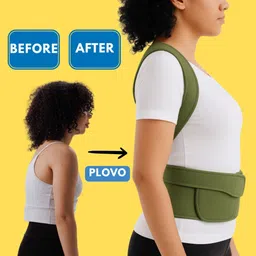 plovo Premium Posture Corrector for Men – Back Brace for Pain Relief & Support Posture Corrector image 5