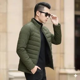 yoonikk Men Self Design Quilted Jacket image 3