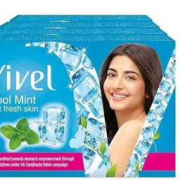 vivel Cool Mint Soap Bathing Bar, for Soft, Glowing & Moisturized Skin-picture-20