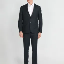 arrow Men Tailored Fit Dobby Weave Suit Self Design Suit image 2