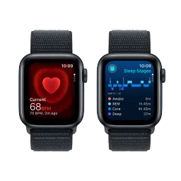 Apple Watch SE GPS with Midnight Sport Loop - S/M (40mm Display, Midnight Aluminium Case) image 5