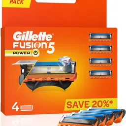 gillette Fusion Power - shaving blades for men with beard shaping back blades-picture-13
