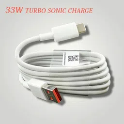 RSTEQ USB Type C Cable 1.1 m OEM USB Type C Cable 6 A 1.1 m original OEM 33 W TURBO SONIC FAST CHARGING CABLE image 3