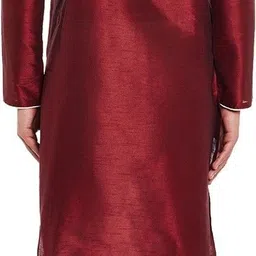 larwa Men Silk Blend Sherwani Churidar Set image 5