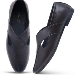 aramish Genuine Leather | Ethnic Sherwani Shoes | Jutis |Nagras| Peshwari | Party Mojaris For Men image 4