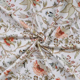 texstylers Cotton 4 Seater Floral Table Cover image 5