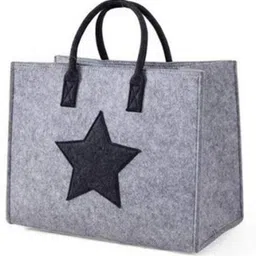 advance geotextile Shopping Bag, Storage Tote Utility Bag with Handles for Grocery Grey(Small) Grocery Bag-picture-36