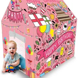 funblast Happy Birthday Tent House for Kids - Play Tent House for Children, Girls and Boys-picture-11