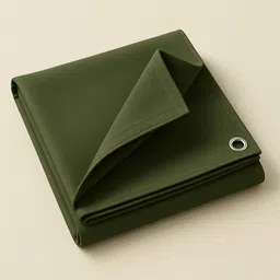 duraplast WATERPROOF TARPAULIN SHEET - WATERPROOF CANVAS TIRPAL 800GSM 10' X 12' FEET Tent - For CAMPING , INDUSTRIAL , TRUCK / LORRY , ROOF/TERRACE-picture-13