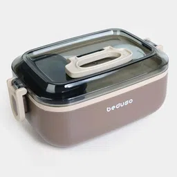 lekored 304 Stainless Steel Food Container with Spoon and Fork 2 Compartments 2 Containers Lunch Box-picture-12