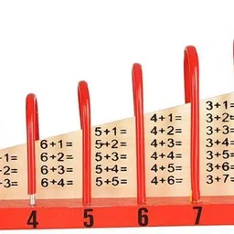 little mind Calculation Shelf + 8 Note Xylophone Musical Toy (Combo) For Kids image 2