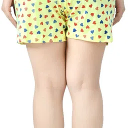 kayu Pack of 2 Printed Women Multicolor Regular Shorts image 4