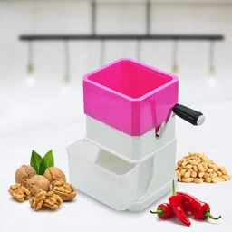 dhara Hexagonal Shape Chilly Vegetable Chopper Chilli and Onion Cutter Electric Vegetable Chopper-picture-15