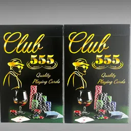 woyr Premium Club 555 2 PC Plastic Coated Playing Cards|Taash Patti|Card Game-picture-11
