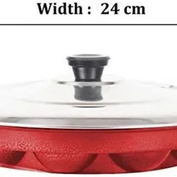 seree Appam Pan Paniarakkal with Lid 1 L capacity 24 cm diameter image 3