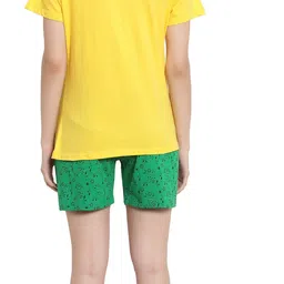 myo Pack of 4 Printed Women Multicolor Regular Shorts image 2