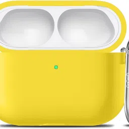 Cocoonkart Silicone Velcro Headphone Case For Soft Silicone Case Cover For AirPods Pro 3-picture-18