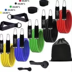 krunalexercise 11 Pcs Portable Resistance Fitness Exercise Bands Resistance-K22 Resistance Tube-picture-19