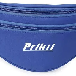 prikli BLUE WAIST BAG Elegant Style Travel Pouch Passport Holder with Adjustable Strap Waist Bag-picture-19