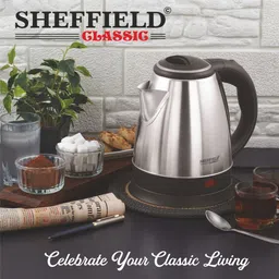sheffield classic Electric kettle(1.5L) + Sandwich Maker Beverage Maker image 3