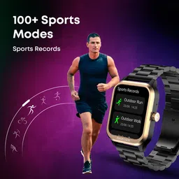 Fastrack Revoltt Classic-1.83''|Metal Design|Working Crown|AIVoice Assistant|IP68|Fashion Smartwatch image 5