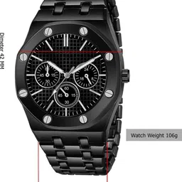 house of common GLOWME analog watch for men. Analog Watch - For Men 8DOT image 3
