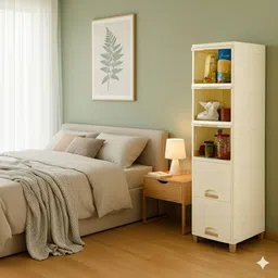 Plastic 5 Drawer White Cabinet – Lightweight Storage Storage Basket-image-34