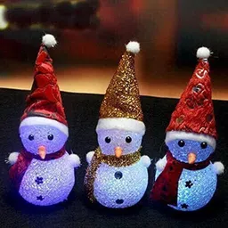 vital creation Santa Nightstand Bedside Ornament Christmas NightT54-XMAS LED Garland Pack of 3 image 2