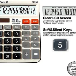 amigo mi-847 112 steps check Localized Number Display Basic Calculator image 1