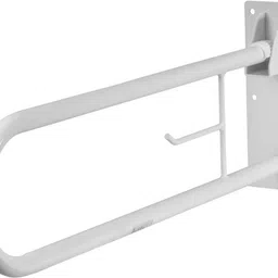 iris Fold Away Grab Bars for Bathroom Iron Toilet Paper Holder-picture-24