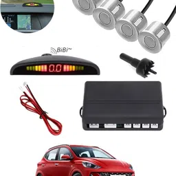 peeps store Universal 4 Silver Reverse Parking Sensor-PS25N180 Universal 4 Silver Reverse Parking Sensor-PS25N180 Parking Sensor-picture-18