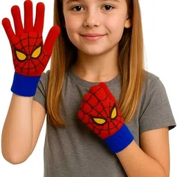 wklouyhe Kids Cartoon Gloves for Boys Running Gloves-picture-10