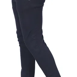 krishna enterprises Men Solid Blue, Black Track Pants image 3