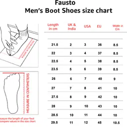 fausto High Ankle Genuine Leather Lace Up Buckle Strap Cap Toe Anti Skid Sole Flat Boots For Men image 5