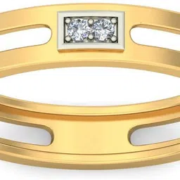 avsar AVR514YB 14kt Cubic Zirconia Yellow Gold ring-picture-16