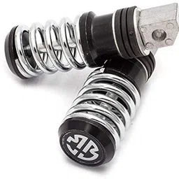 AUTO PEARL Spring Coiled Foot Rest Black for CBR 250R Foot Rest image 4